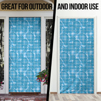 Polu Hawaii Breadfruit Palaka Motifs Door Cover LT14 - Polynesian Pride