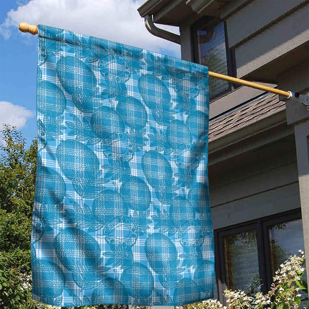 Polu Hawaii Breadfruit Palaka Motifs Garden Flag LT14 - Polynesian Pride