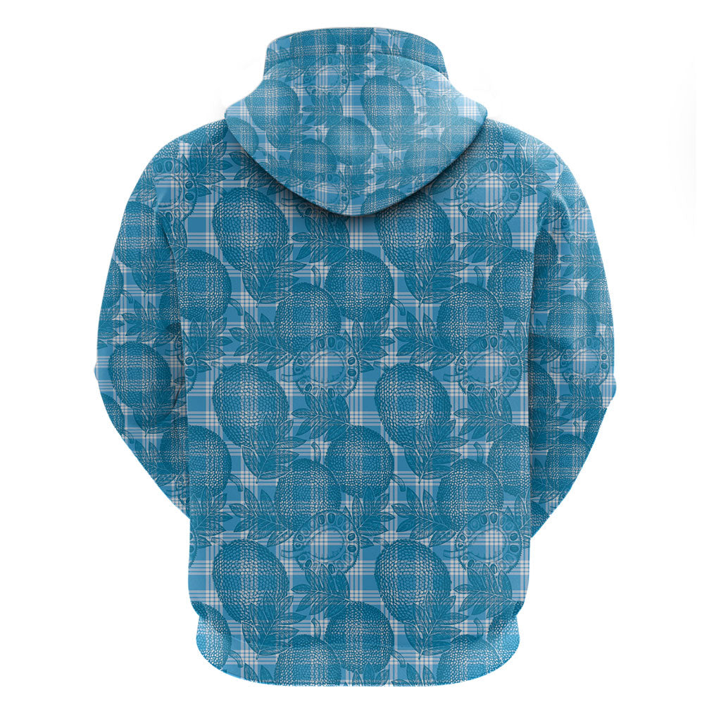 Polu Hawaii Breadfruit Palaka Motifs Hoodie LT14 - Polynesian Pride