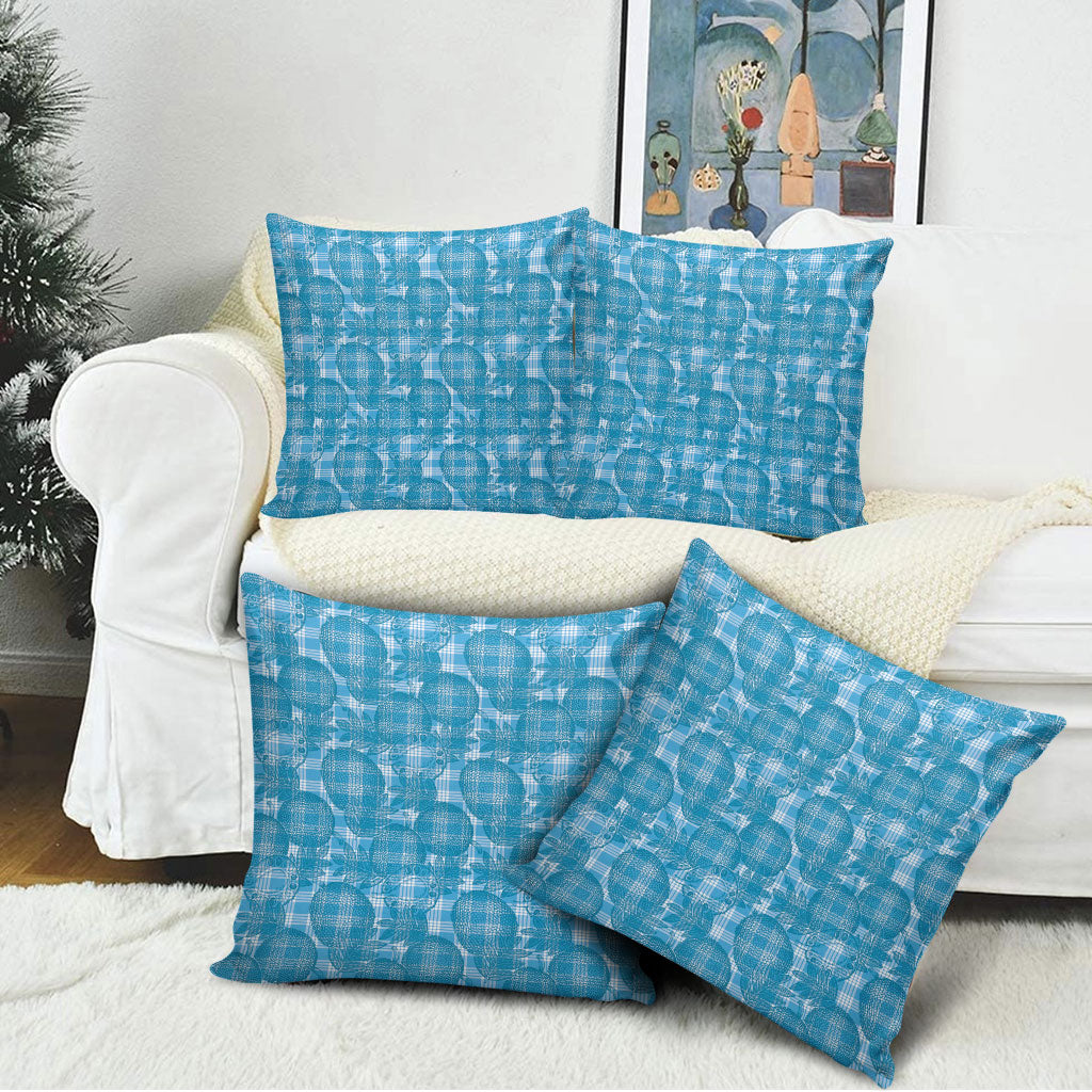 Polu Hawaii Breadfruit Palaka Motifs Pillow Cover LT14 - Polynesian Pride