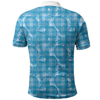 Polu Hawaii Breadfruit Palaka Motifs Polo Shirt LT14 - Polynesian Pride