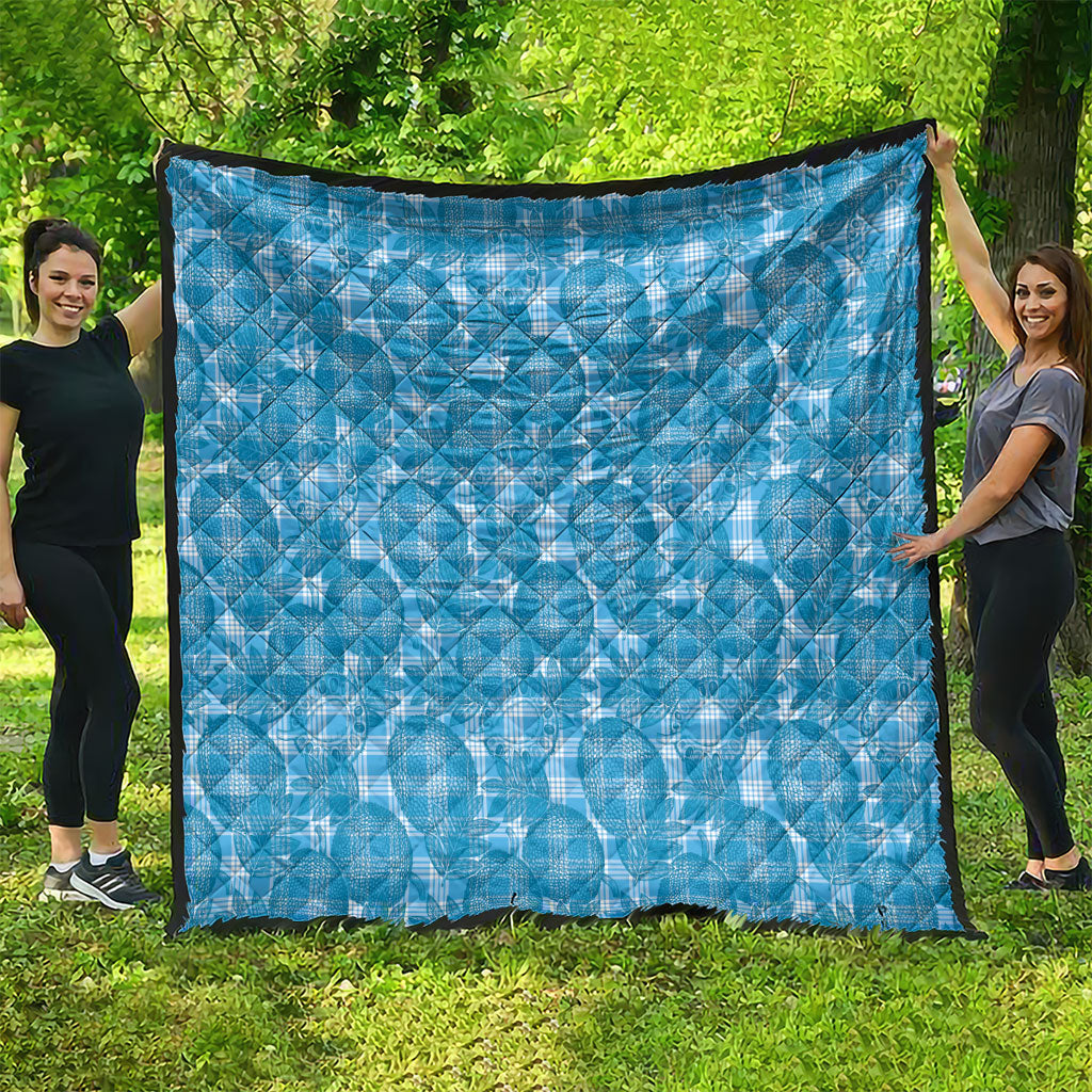 Polu Hawaii Breadfruit Palaka Motifs Quilt LT14 - Polynesian Pride