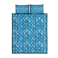 Polu Hawaii Breadfruit Palaka Motifs Quilt Bed Set LT14 - Polynesian Pride