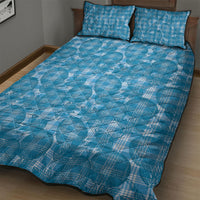 Polu Hawaii Breadfruit Palaka Motifs Quilt Bed Set LT14 - Polynesian Pride