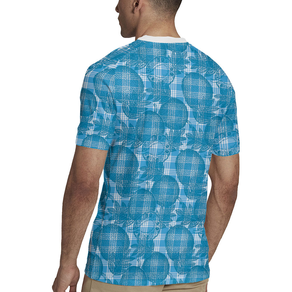 Polu Hawaii Breadfruit Palaka Motifs Rugby Jersey LT14 - Polynesian Pride
