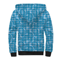 Polu Hawaii Breadfruit Palaka Motifs Sherpa Hoodie LT14 - Polynesian Pride
