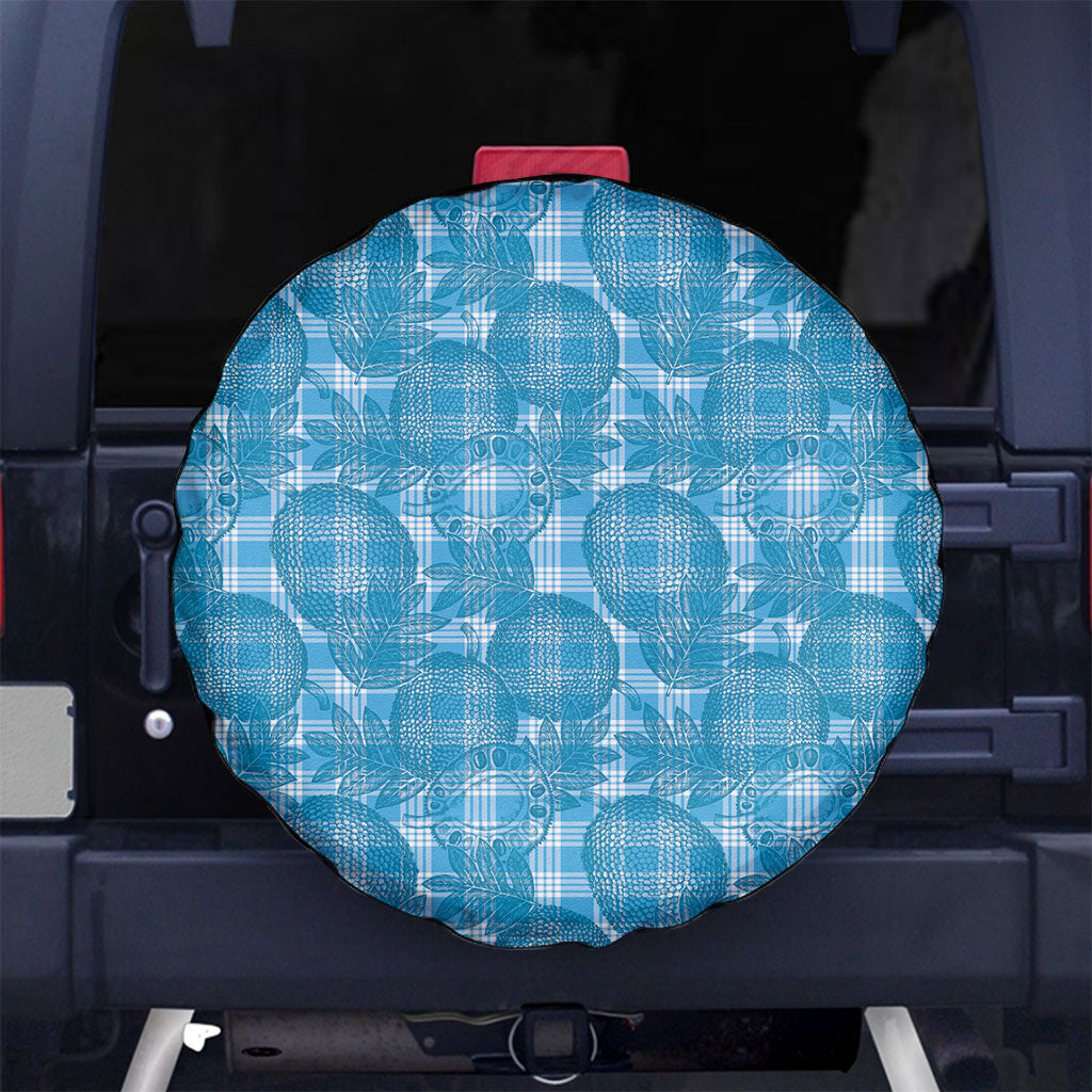 Polu Hawaii Breadfruit Palaka Motifs Spare Tire Cover