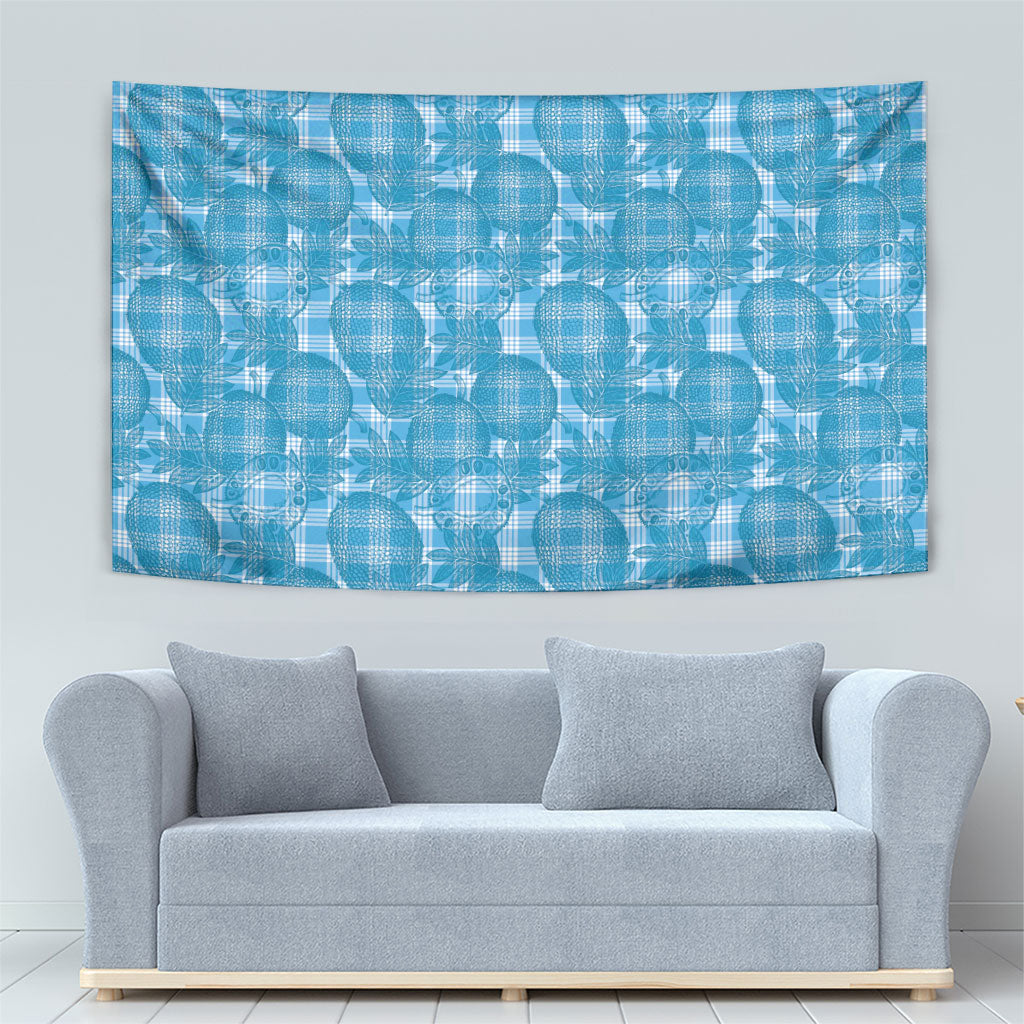 Polu Hawaii Breadfruit Palaka Motifs Tapestry LT14 - Polynesian Pride