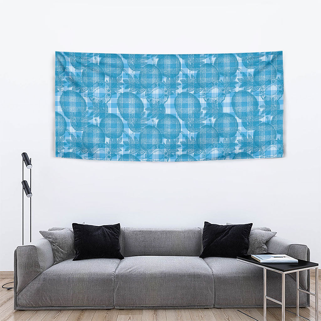 Polu Hawaii Breadfruit Palaka Motifs Tapestry LT14 - Polynesian Pride