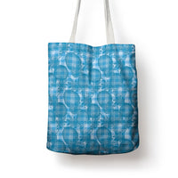 Polu Hawaii Breadfruit Palaka Motifs Tote Bag LT14 - Polynesian Pride