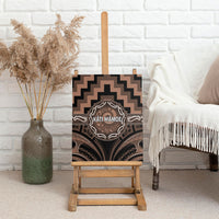 Aotearoa Kati Mamoe Canvas Wall Art Maori Iwi Poutama Puhoro Tattoo LT14 - Polynesian Pride