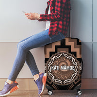 Aotearoa Kati Mamoe Luggage Cover Maori Iwi Poutama Puhoro Tattoo LT14 - Polynesian Pride