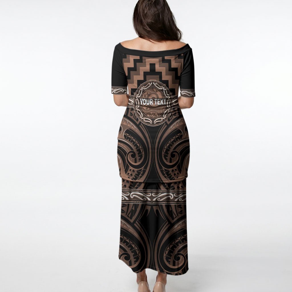 Aotearoa Kati Mamoe Personalised Puletasi Maori Iwi Poutama Puhoro Tattoo LT14 - Polynesian Pride