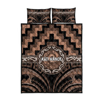Aotearoa Kati Mamoe Quilt Bed Set Maori Iwi Poutama Puhoro Tattoo LT14 - Polynesian Pride
