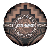 Aotearoa Kati Mamoe Spare Tire Cover Maori Iwi Poutama Puhoro Tattoo LT14 - Polynesian Pride