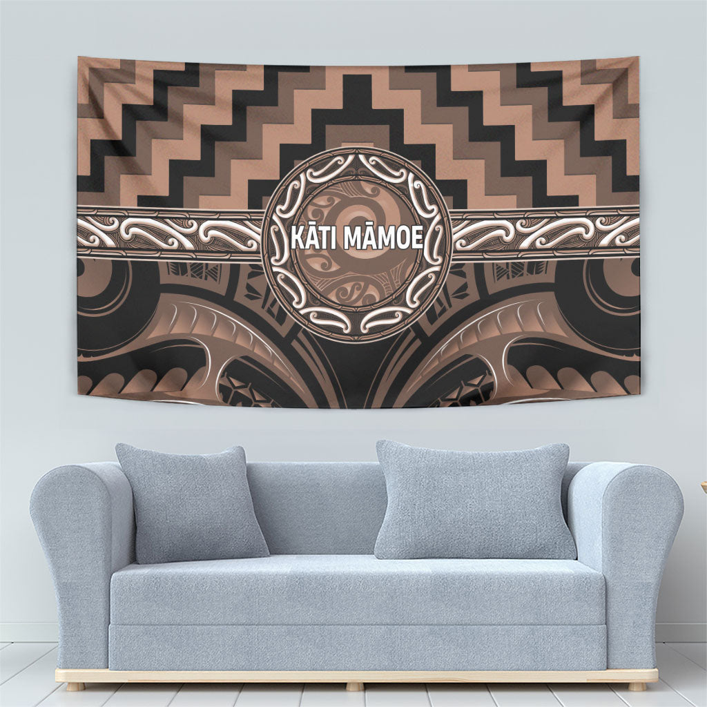 Aotearoa Kati Mamoe Tapestry Maori Iwi Poutama Puhoro Tattoo LT14 - Polynesian Pride