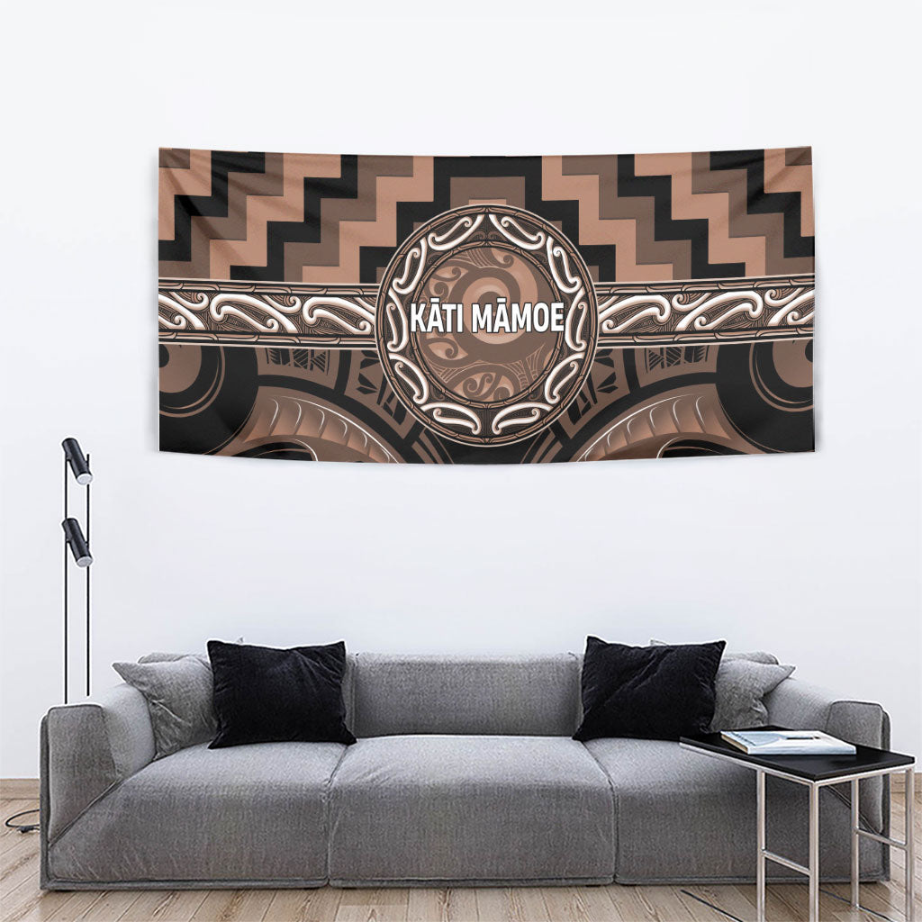 Aotearoa Kati Mamoe Tapestry Maori Iwi Poutama Puhoro Tattoo LT14 - Polynesian Pride