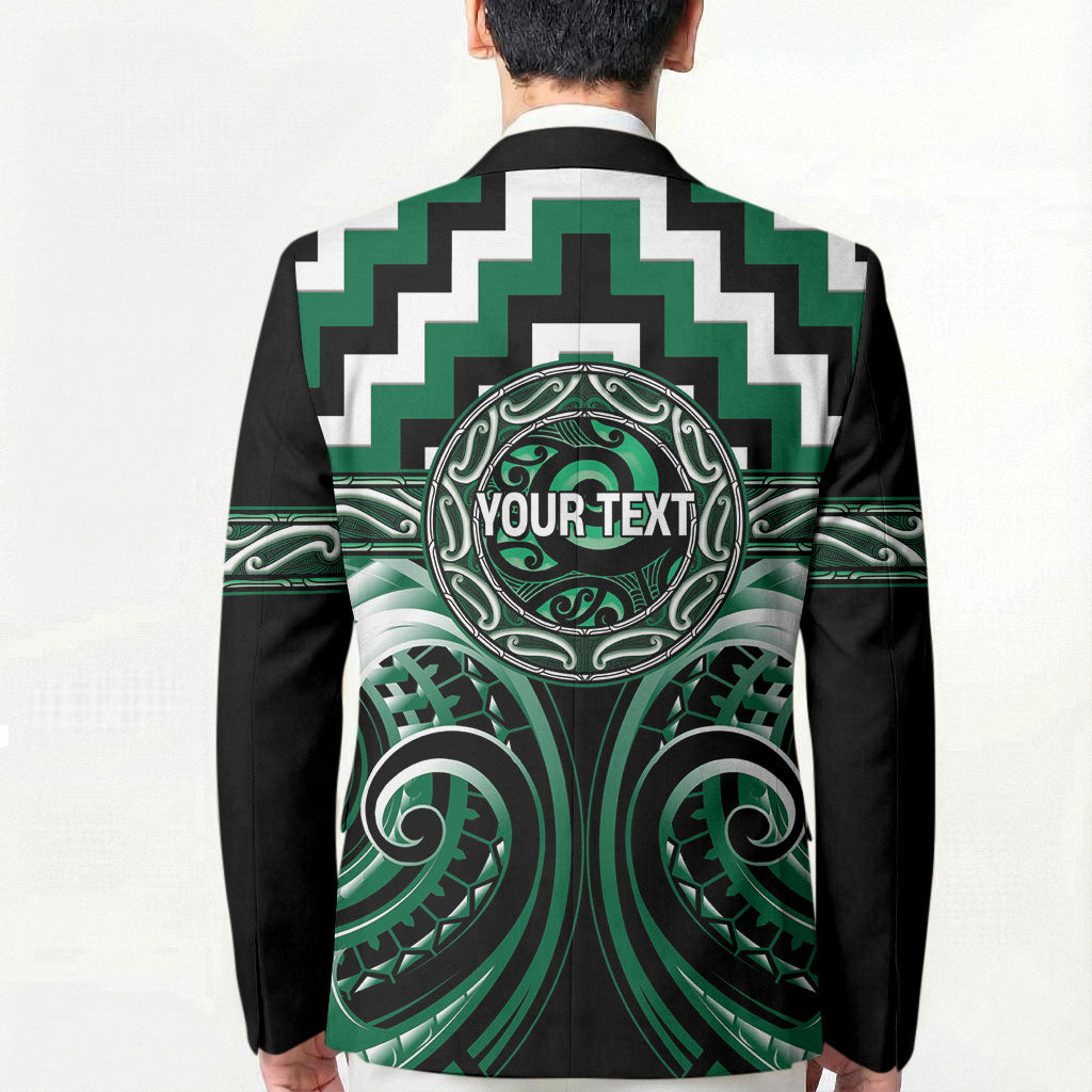 Aotearoa Whakatohea Personalised Blazer Maori Iwi Poutama Puhoro Tattoo LT14 - Polynesian Pride