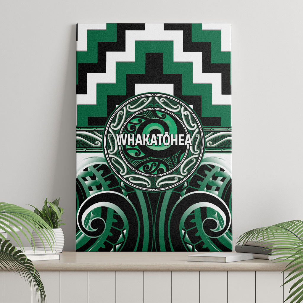 Aotearoa Whakatohea Canvas Wall Art Maori Iwi Poutama Puhoro Tattoo LT14 - Polynesian Pride