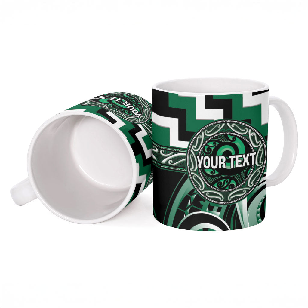 Aotearoa Whakatohea Personalised Ceramic Mug Maori Iwi Poutama Puhoro Tattoo LT14 - Polynesian Pride