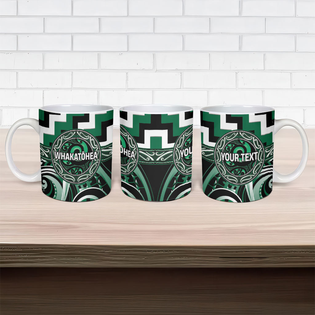 Aotearoa Whakatohea Personalised Ceramic Mug Maori Iwi Poutama Puhoro Tattoo LT14 - Polynesian Pride