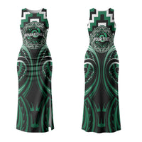 Aotearoa Whakatohea Personalised Couples Matching Tank Maxi Dress and Hawaiian Shirt Maori Iwi Poutama Puhoro Tattoo LT14 - Polynesian Pride