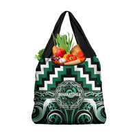 Aotearoa Whakatohea Grocery Bag Maori Iwi Poutama Puhoro Tattoo LT14 1-pack One Size Green - Polynesian Pride