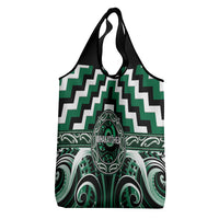Aotearoa Whakatohea Grocery Bag Maori Iwi Poutama Puhoro Tattoo LT14 - Polynesian Pride