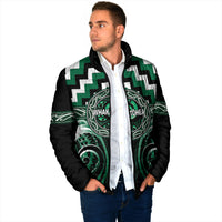 Aotearoa Whakatohea Personalised Padded Jacket Maori Iwi Poutama Puhoro Tattoo LT14 - Polynesian Pride