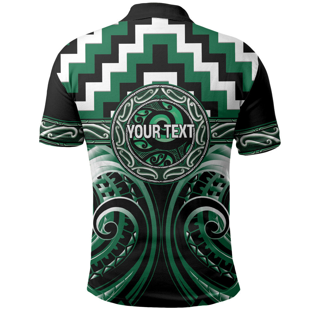 Aotearoa Whakatohea Personalised Polo Shirt Maori Iwi Poutama Puhoro Tattoo LT14 - Polynesian Pride