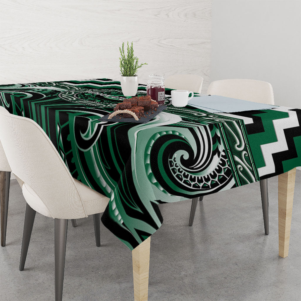 Aotearoa Whakatohea Tablecloth Maori Iwi Poutama Puhoro Tattoo LT14 - Polynesian Pride
