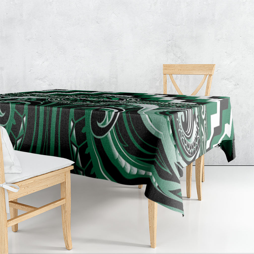 Aotearoa Whakatohea Tablecloth Maori Iwi Poutama Puhoro Tattoo LT14 - Polynesian Pride
