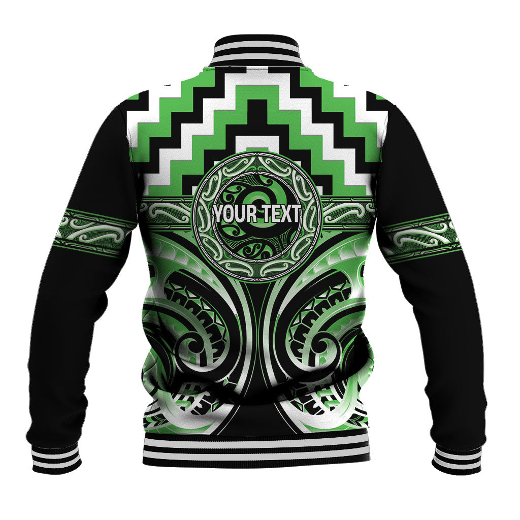 Aotearoa Ngati Awa Personalised Baseball Jacket Maori Iwi Poutama Puhoro Tattoo LT14 - Polynesian Pride