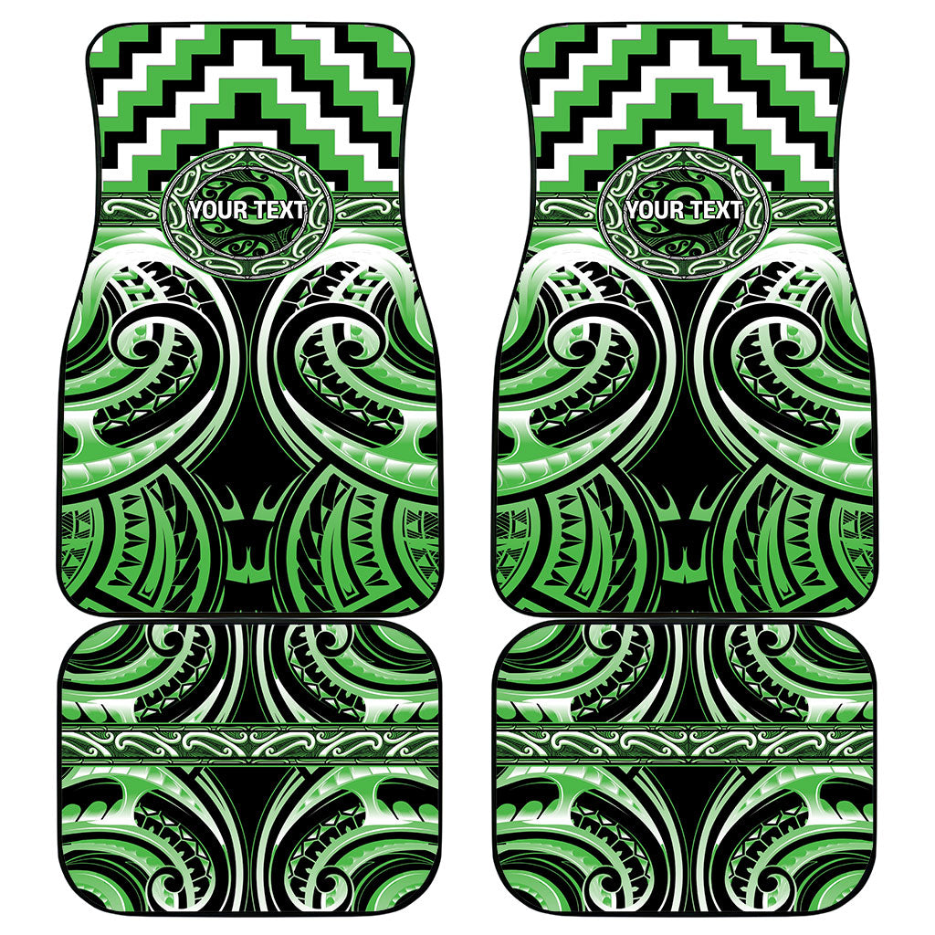 Aotearoa Ngati Awa Personalised Car Mats Maori Iwi Poutama Puhoro Tattoo LT14 - Polynesian Pride