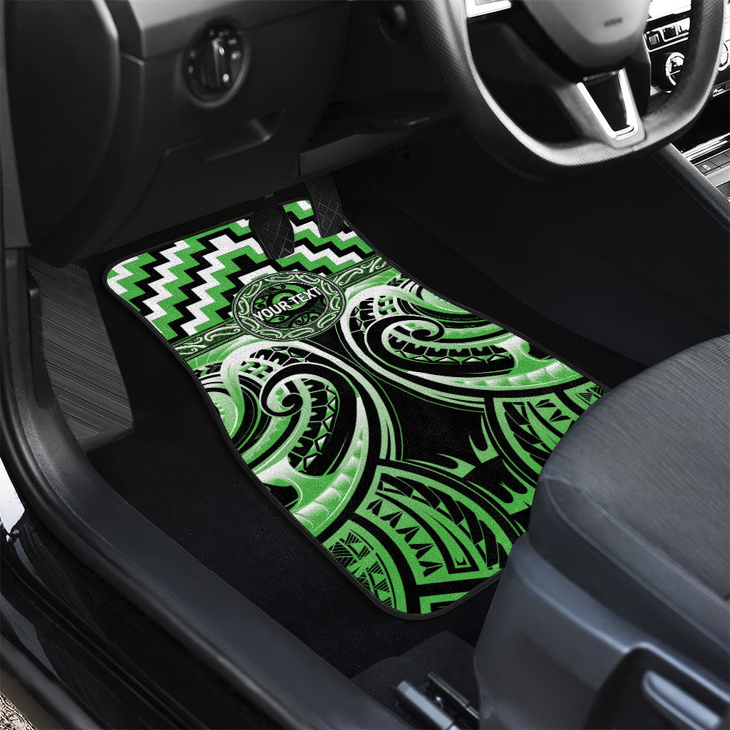 Aotearoa Ngati Awa Personalised Car Mats Maori Iwi Poutama Puhoro Tattoo LT14 - Polynesian Pride