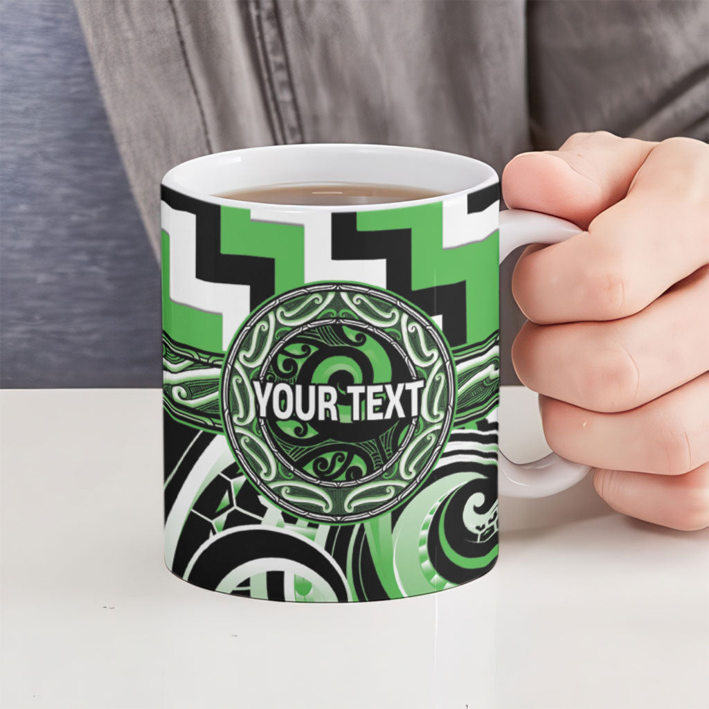 Aotearoa Ngati Awa Personalised Ceramic Mug Maori Iwi Poutama Puhoro Tattoo LT14 - Polynesian Pride