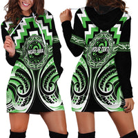 Aotearoa Ngati Awa Personalised Hoodie Dress Maori Iwi Poutama Puhoro Tattoo LT14 - Polynesian Pride