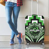 Aotearoa Ngati Awa Luggage Cover Maori Iwi Poutama Puhoro Tattoo LT14 - Polynesian Pride