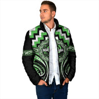 Aotearoa Ngati Awa Personalised Padded Jacket Maori Iwi Poutama Puhoro Tattoo LT14 - Polynesian Pride