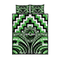 Aotearoa Ngati Awa Quilt Bed Set Maori Iwi Poutama Puhoro Tattoo LT14 - Polynesian Pride
