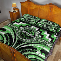 Aotearoa Ngati Awa Quilt Bed Set Maori Iwi Poutama Puhoro Tattoo LT14 - Polynesian Pride
