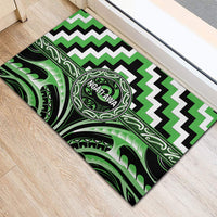 Aotearoa Ngati Awa Rubber Doormat Maori Iwi Poutama Puhoro Tattoo LT14 - Polynesian Pride