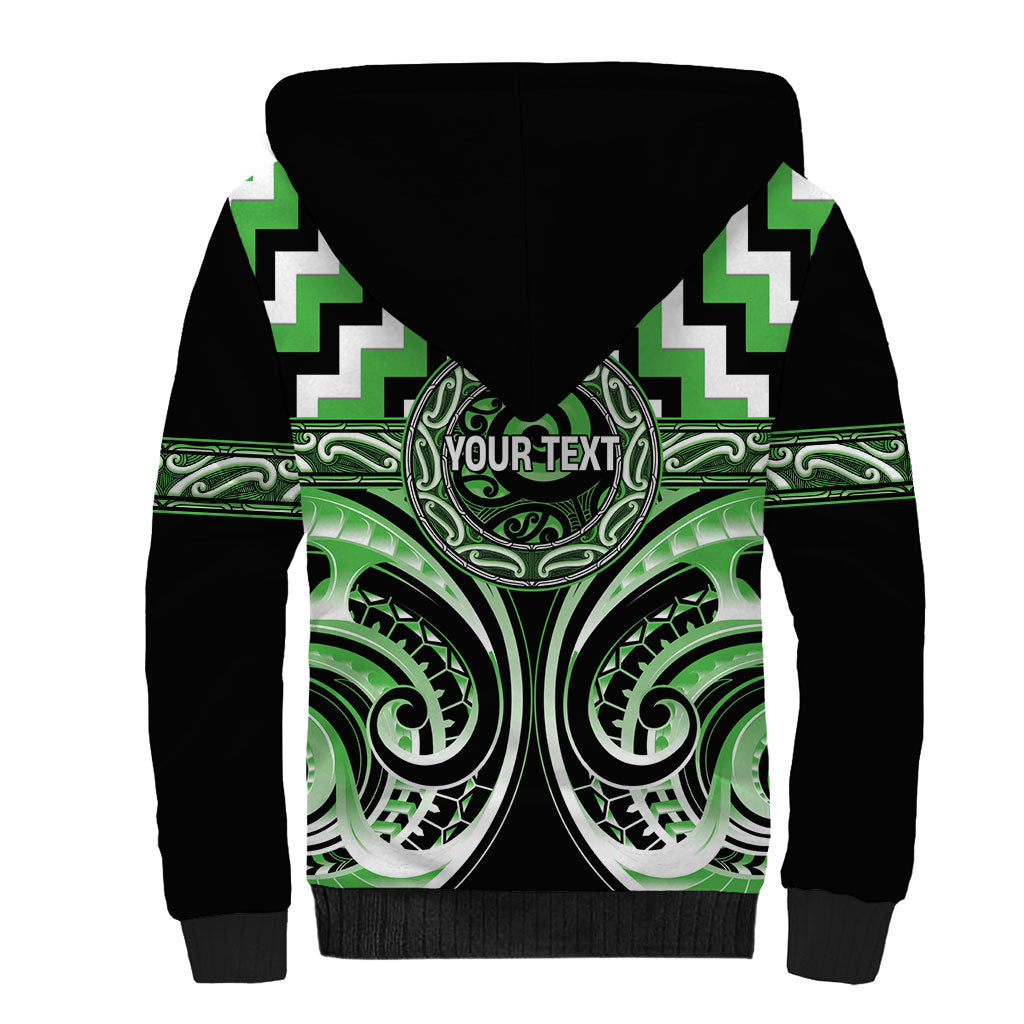 Aotearoa Ngati Awa Personalised Sherpa Hoodie Maori Iwi Poutama Puhoro Tattoo LT14 - Polynesian Pride