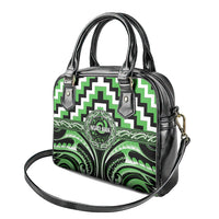 Aotearoa Ngati Awa Shoulder Handbag Maori Iwi Poutama Puhoro Tattoo LT14 - Polynesian Pride