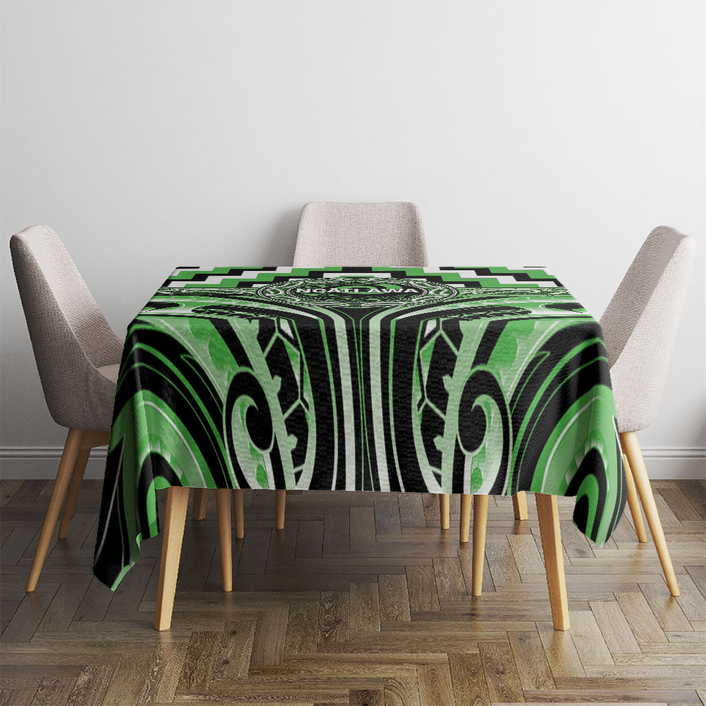 Aotearoa Ngati Awa Tablecloth Maori Iwi Poutama Puhoro Tattoo LT14 - Polynesian Pride