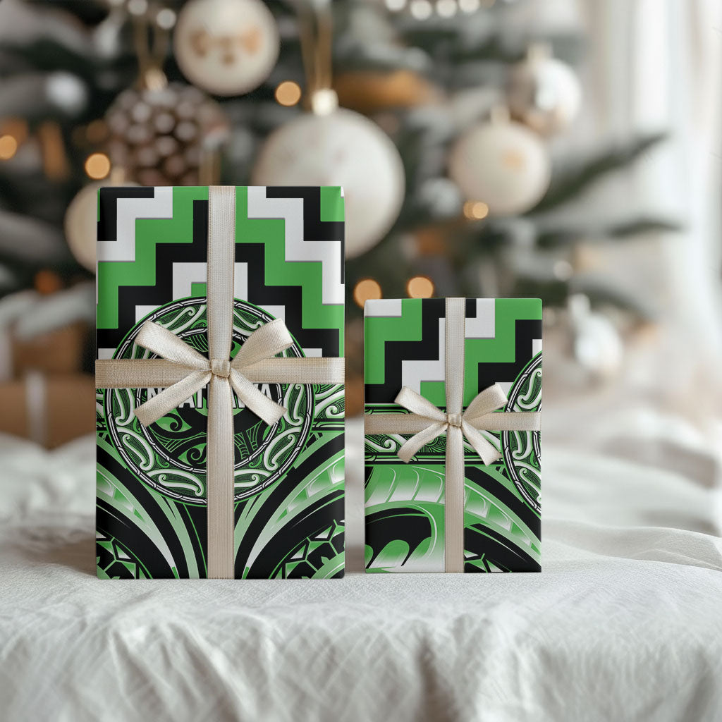 Aotearoa Ngati Awa Wrapping Paper Maori Iwi Poutama Puhoro Tattoo LT14 - Polynesian Pride