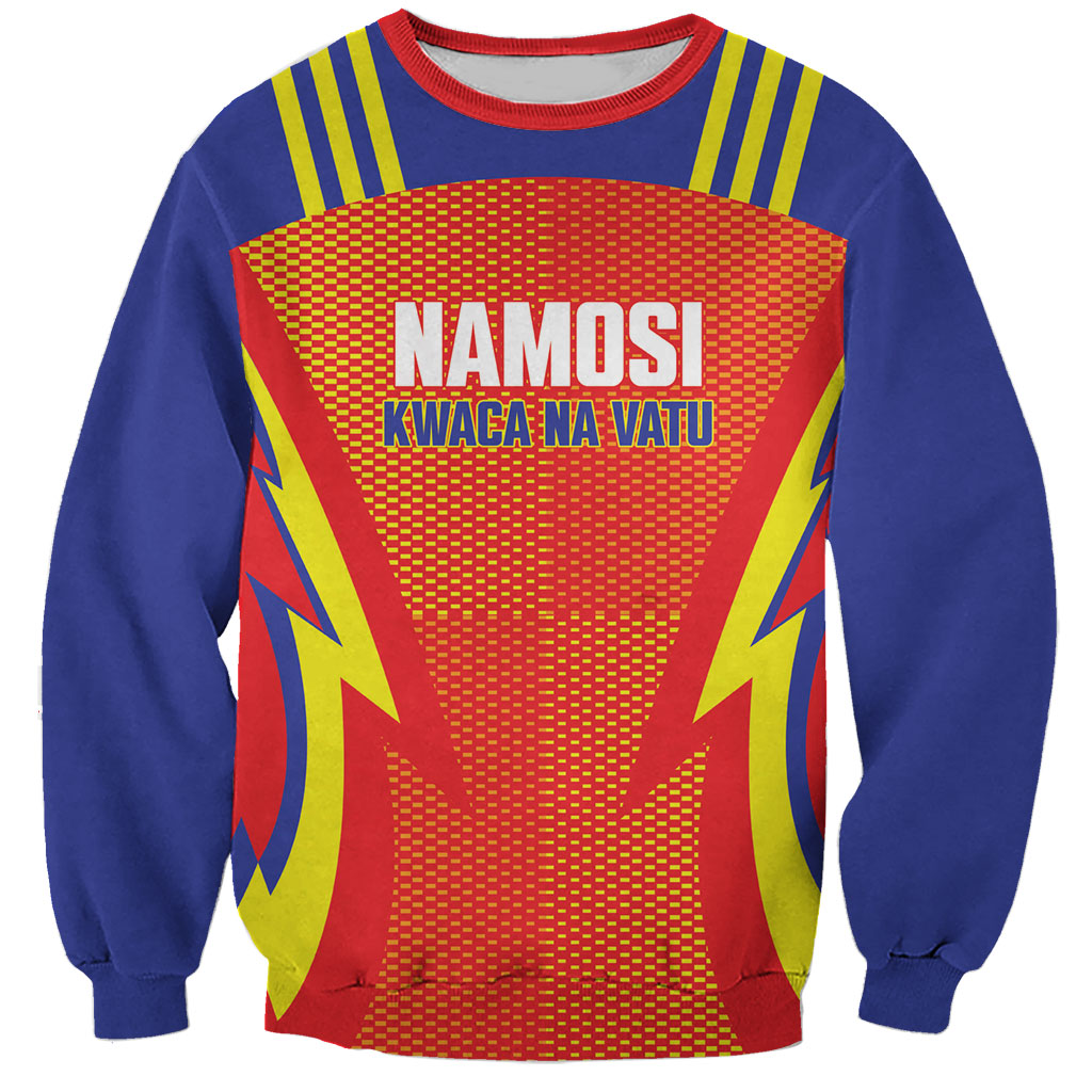 Namosi Fiji 2026 Rugby Custom Sweatshirt Kwaca Na Vatu LT14 Unisex Red - Polynesian Pride