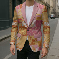 Aloha Hawaii Quilt Floral Patchwork Style Blazer LT14 - Polynesian Pride