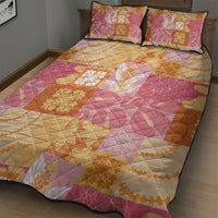 Aloha Hawaii Quilt Floral Patchwork Style Quilt Bed Set LT14 - Polynesian Pride