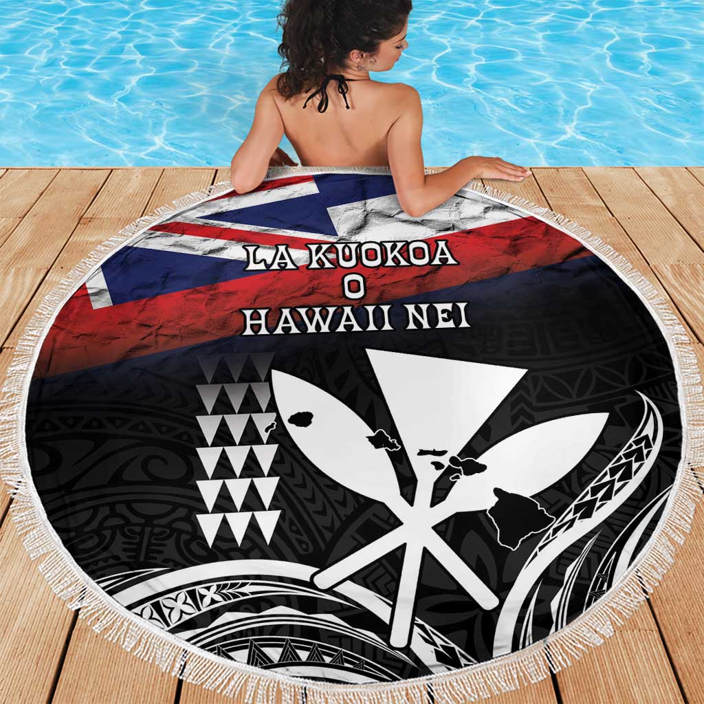 Hawaii Independence Day Beach Blanket La Kuokoa - Happy 28th November